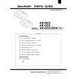 SHARP AR-DD3 Parts Catalog