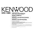 KENWOOD KRC108C Owner's Manual