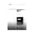 SONY MZ1 Owner's Manual