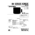 SONY KVX2553S Service Manual