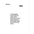 ZANUSSI ZC604VW1 Owner's Manual