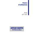 ARTHUR MARTIN ELECTROLUX AFT641V Owner's Manual