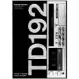 HARMAN KARDON TD192 Owner's Manual