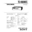 SONY TC-H808ES Service Manual
