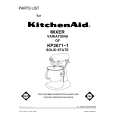 WHIRLPOOL KP26711 Parts Catalog