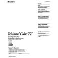 SONY KV-27V55 Owner's Manual