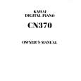 KAWAI CN370 Owner's Manual