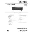 SONY TAF248E Service Manual