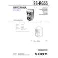 SONY SSRG55 Service Manual