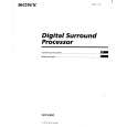 SONY SDPE800 Owner's Manual