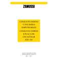ZANUSSI ZOU541N Owner's Manual