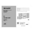 SHARP CDBK133W Owner's Manual