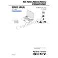 SONY PCGR505EL Service Manual
