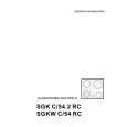 THERMA SGKWC/54 RC Owner's Manual