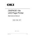 OKI OKIPAGE 10E Service Manual
