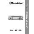 ROADSTAR CD481GD Service Manual