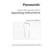 PANASONIC ES4012 Owner's Manual
