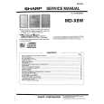 SHARP MDX8W Service Manual
