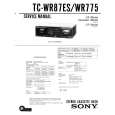 SONY TCWR775 Service Manual
