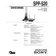 SONY SPPS20 Service Manual