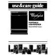 WHIRLPOOL DP8700XTN4 Owner's Manual