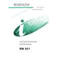ROSENLEW RW601 Owner's Manual
