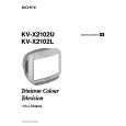 SONY KVX2102L Owner's Manual