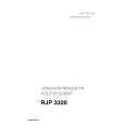 ROSENLEW RJP3320 Owner's Manual