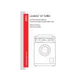 AEG LAVAMAT107TURBO Owner's Manual