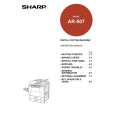 SHARP AR507 Owner's Manual