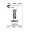 BOSCH 1639 Owner's Manual