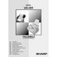 SHARP UX385 Owner's Manual