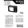SONY KV2024EC Service Manual