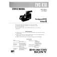 SONY EVCX10 Service Manual