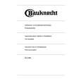 BAUKNECHT BLH2002SW Owner's Manual