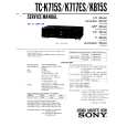 SONY TC-K715S Service Manual