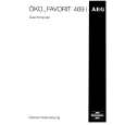 AEG FAV469ID Owner's Manual