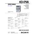 SONY HCD-EP505 Service Manual