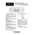 PIONEER CTW350R Owner's Manual