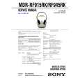 SONY MDRRF915RK Service Manual