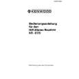 KENWOOD KR-6170 Owner's Manual