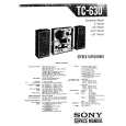 SONY TC630 Service Manual