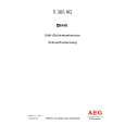 AEG S305KG Owner's Manual