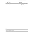 SONY KVM14TU Service Manual