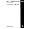 AEG LAVNEPTUN Owner's Manual