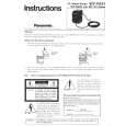 PANASONIC WVPS31 Owner's Manual
