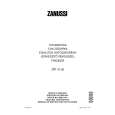ZANUSSI ZRT116JB Owner's Manual