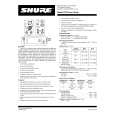 SHURE FP22 Owner's Manual