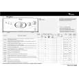 WHIRLPOOL AWT 2284/2 Quick Start