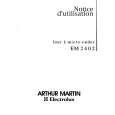 ARTHUR MARTIN ELECTROLUX EM2402 Owner's Manual